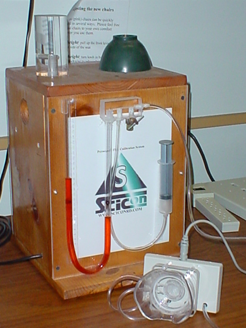 Scicon research equipment on table